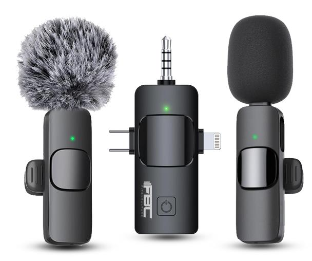 FBC Wireless Lavalier Fitness Trainer Mic